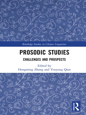 cover image of Prosodic Studies